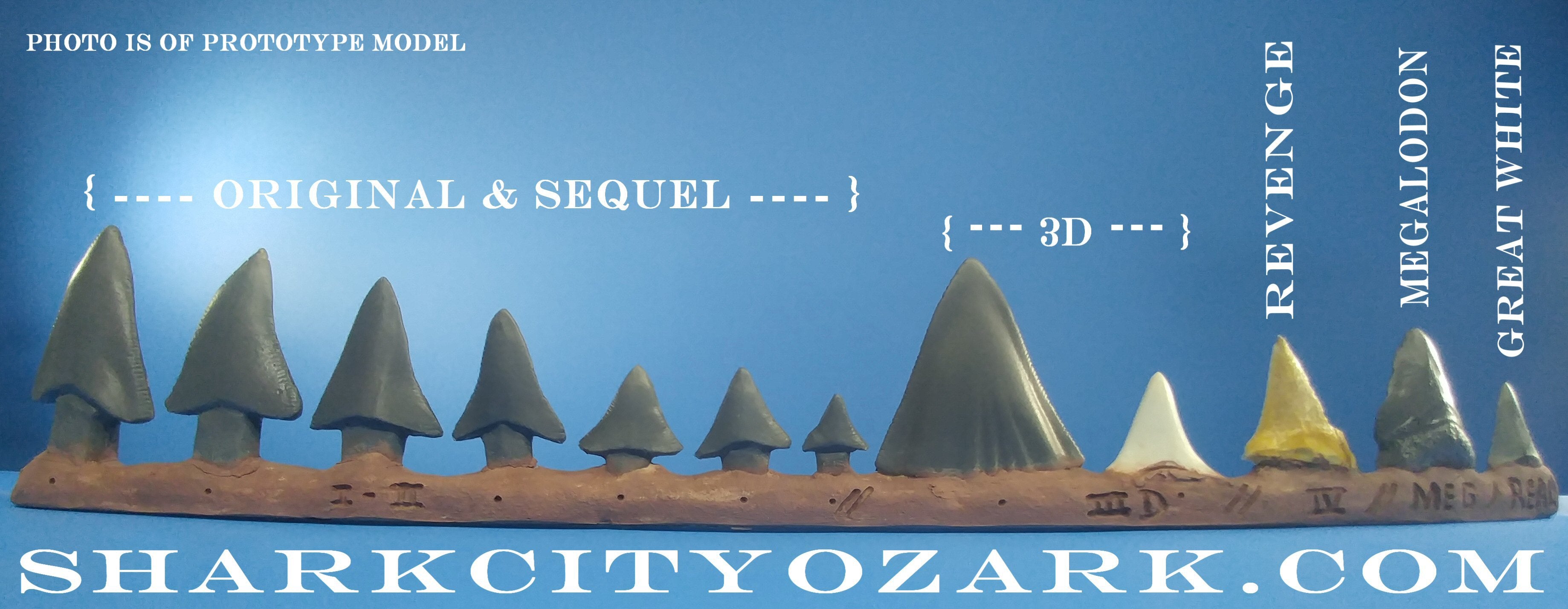 SCO's Bruce Shark Teeth Collector's Set