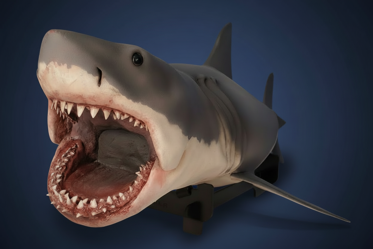 Bruce Shark Full Dark Blue Gradient