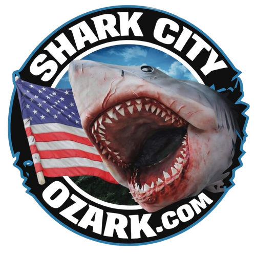 Shark City Ozark logo