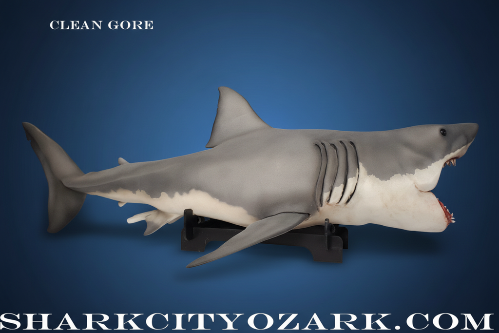 Shark Replica with Dark Blue Gradient